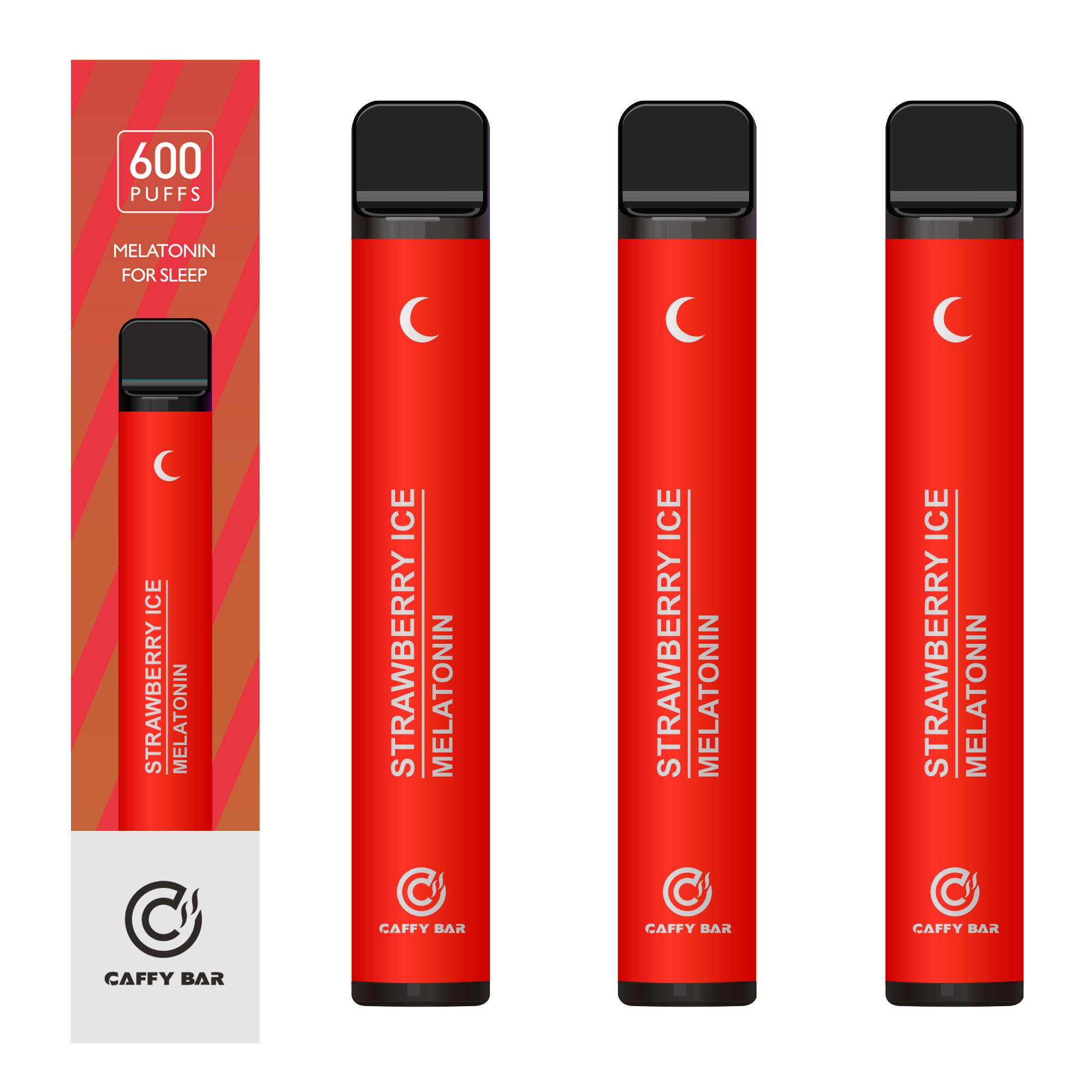 Strawberry Ice - melatonin diffuser - Caffeine vape shop online