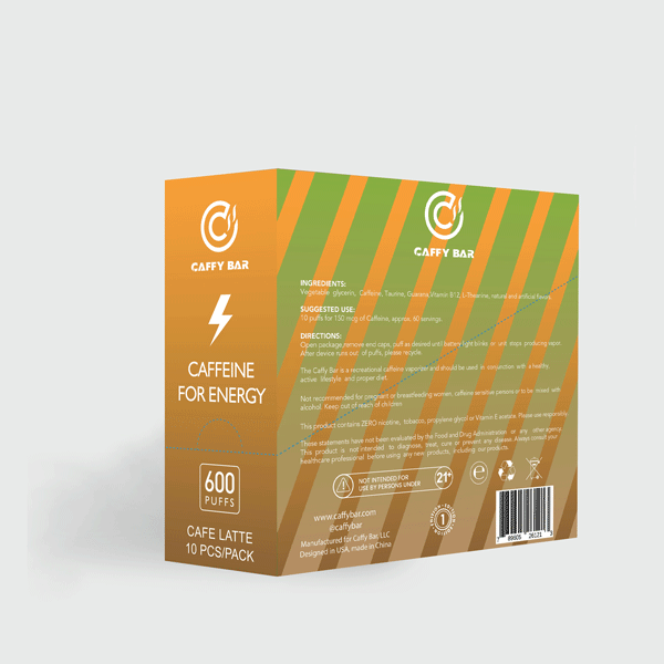 Cafe Latte -Caffeine Diffuser - Caffeine vape shop online