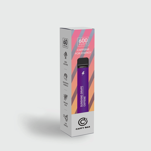 Caffeine Bar Vape -Stay Alert and Refreshed - Sunshine Grape