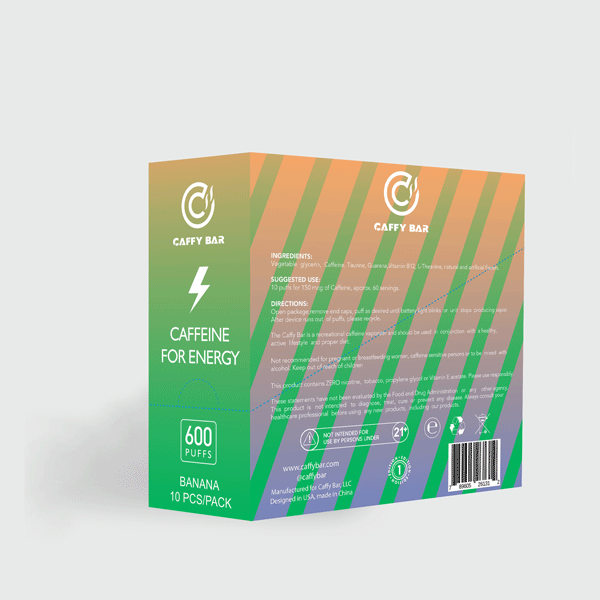 Banana - Caffeine diffuser - Caffeine vape shop online