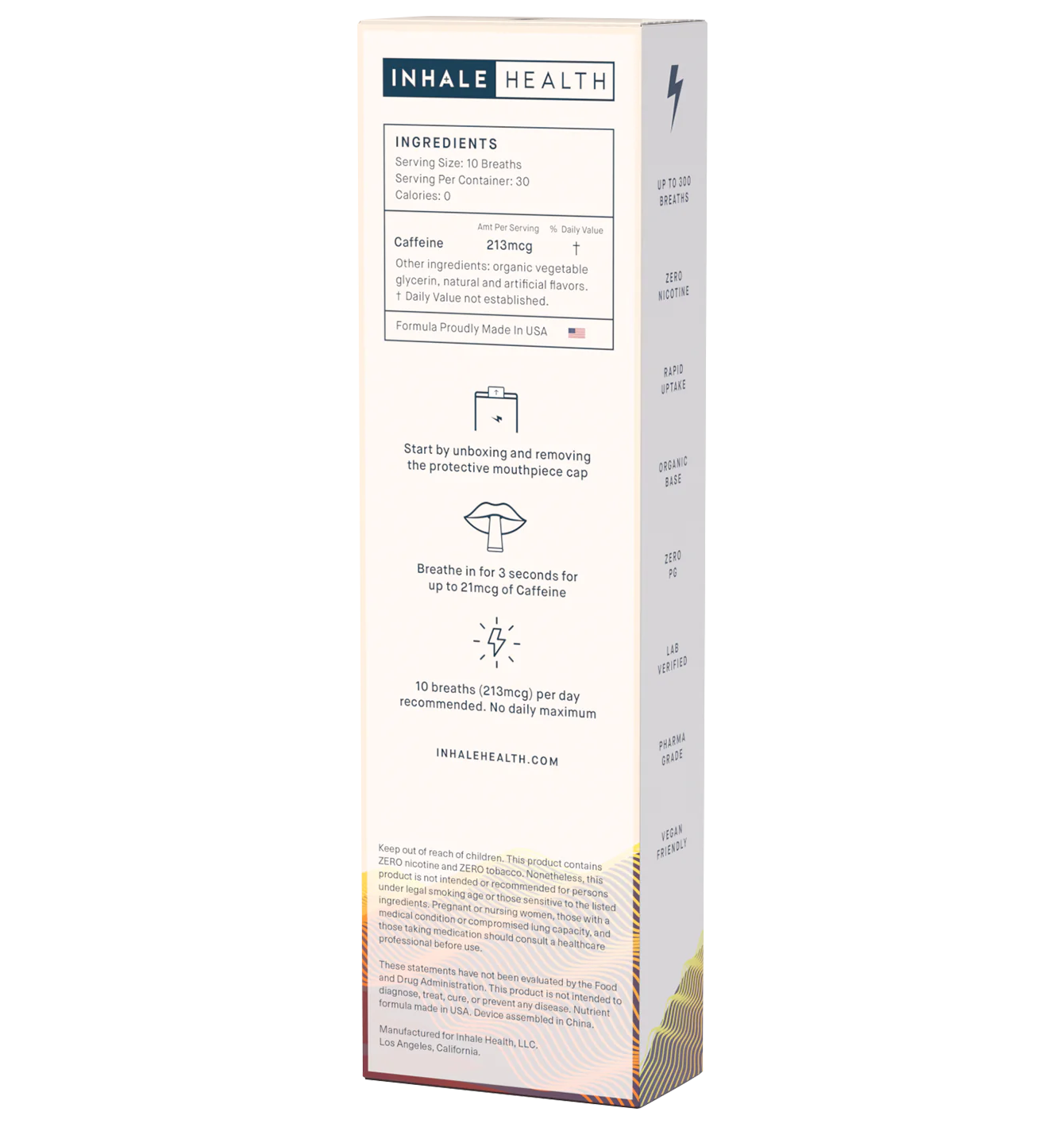 Caffeine Sunburst Orange - Caffeine vape shop online