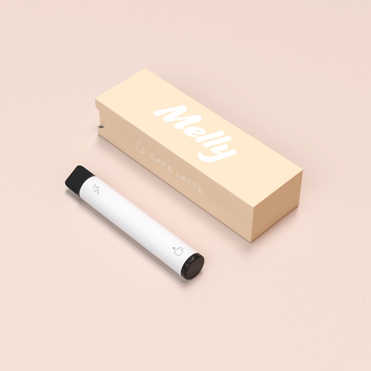 Cafe Latte - Caffeine Diffuser - 600 Puffs - Caffeine vape shop online