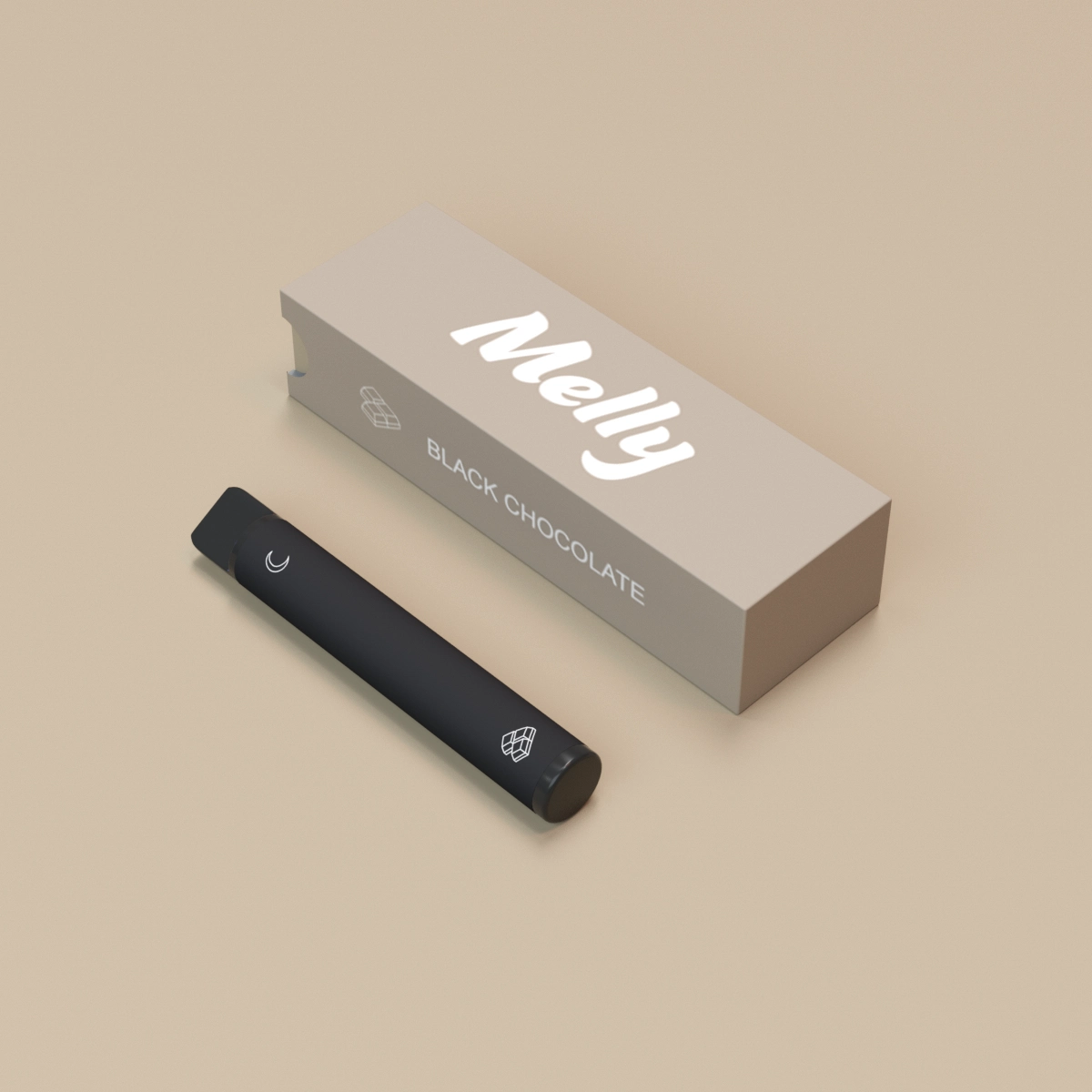 Chocolate - melatonin diffuser - 600 Puffs - Caffeine vape shop online