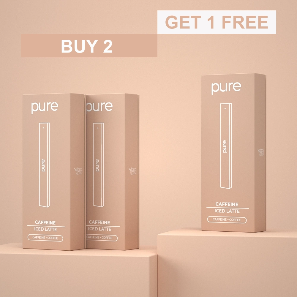 Caffeine Diffuser - Iced Latte - 400 Puffs - Caffeine vape shop online