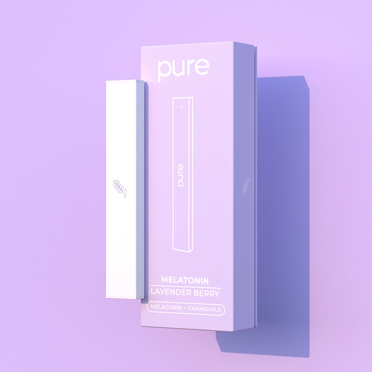 Melatonin Diffuser - Lavender Berry - 400 Puffs - Caffeine vape shop online