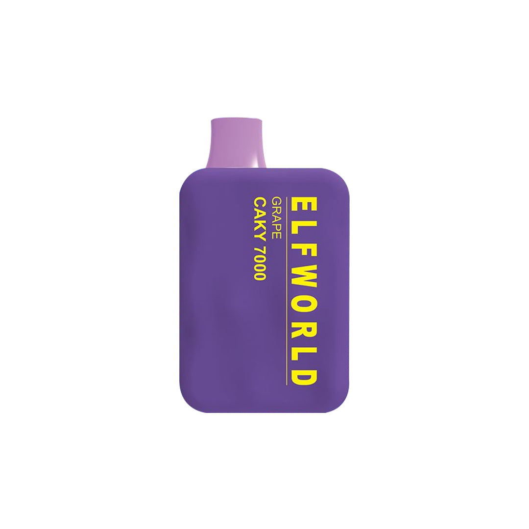 ELFWORLD CAKY 7000 ALL FLAVORS - Elf Bar Vape Shop