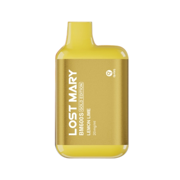 Lost Mary BM600S Gold Lemon Lime - Elf Bar Vape Shop