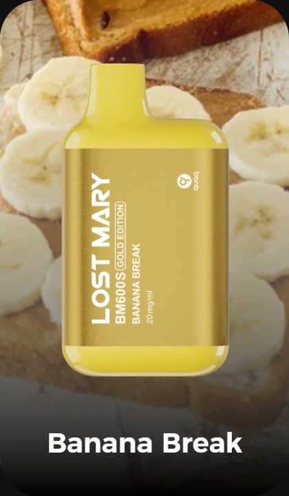 Lost Mary BM600S Gold Banana Break - Elf Bar Vape Shop