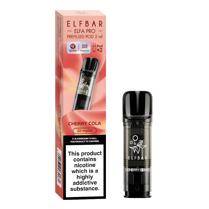 ELFBAR ELFA PRO Prefilled Pods - 20mg - Elf Bar Vape Shop