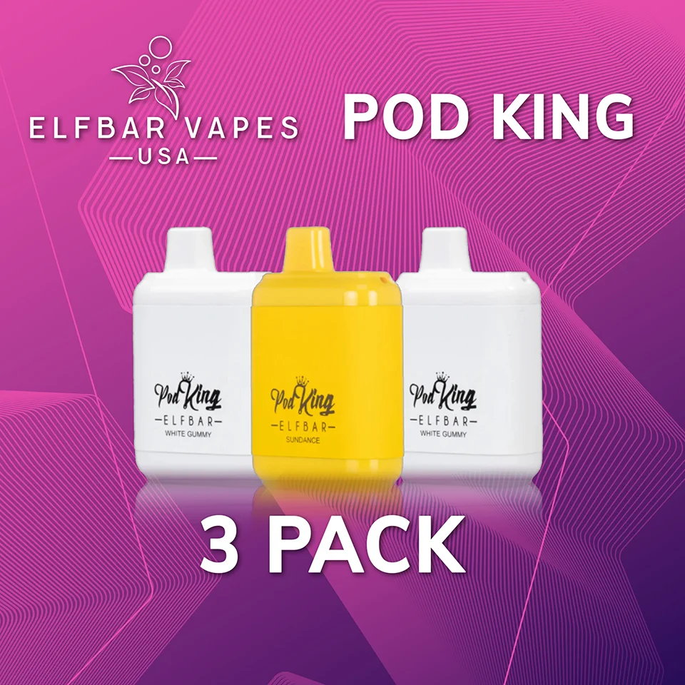 Elfbar POD KING XC5000 3 Pack - Elf Bar Vape Shop
