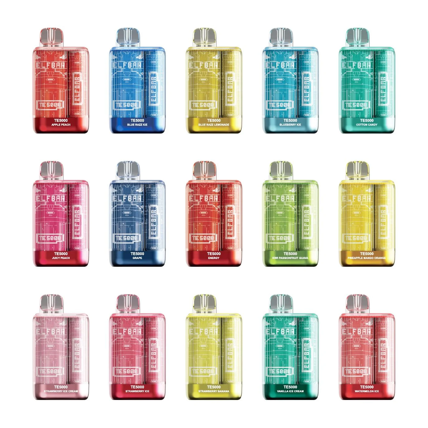 Elfbar TE5000 6 Pack - Elf Bar Vape Shop