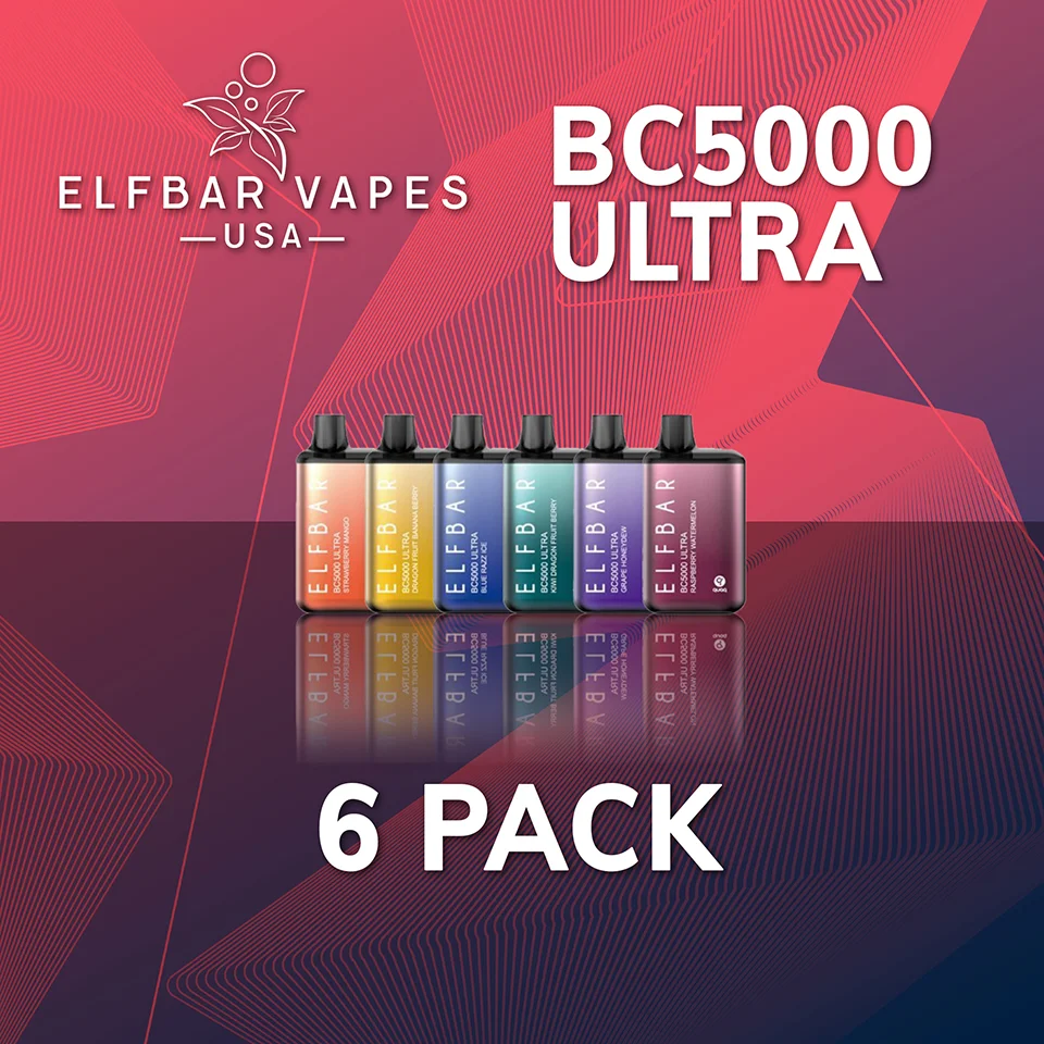 Elfbar ULTRA BC5000 6 Pack - Elf Bar Vape Shop