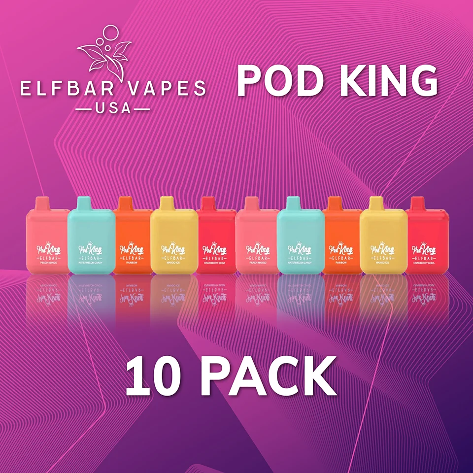 Elfbar POD KING XC5000 10 Pack - Elf Bar Vape Shop