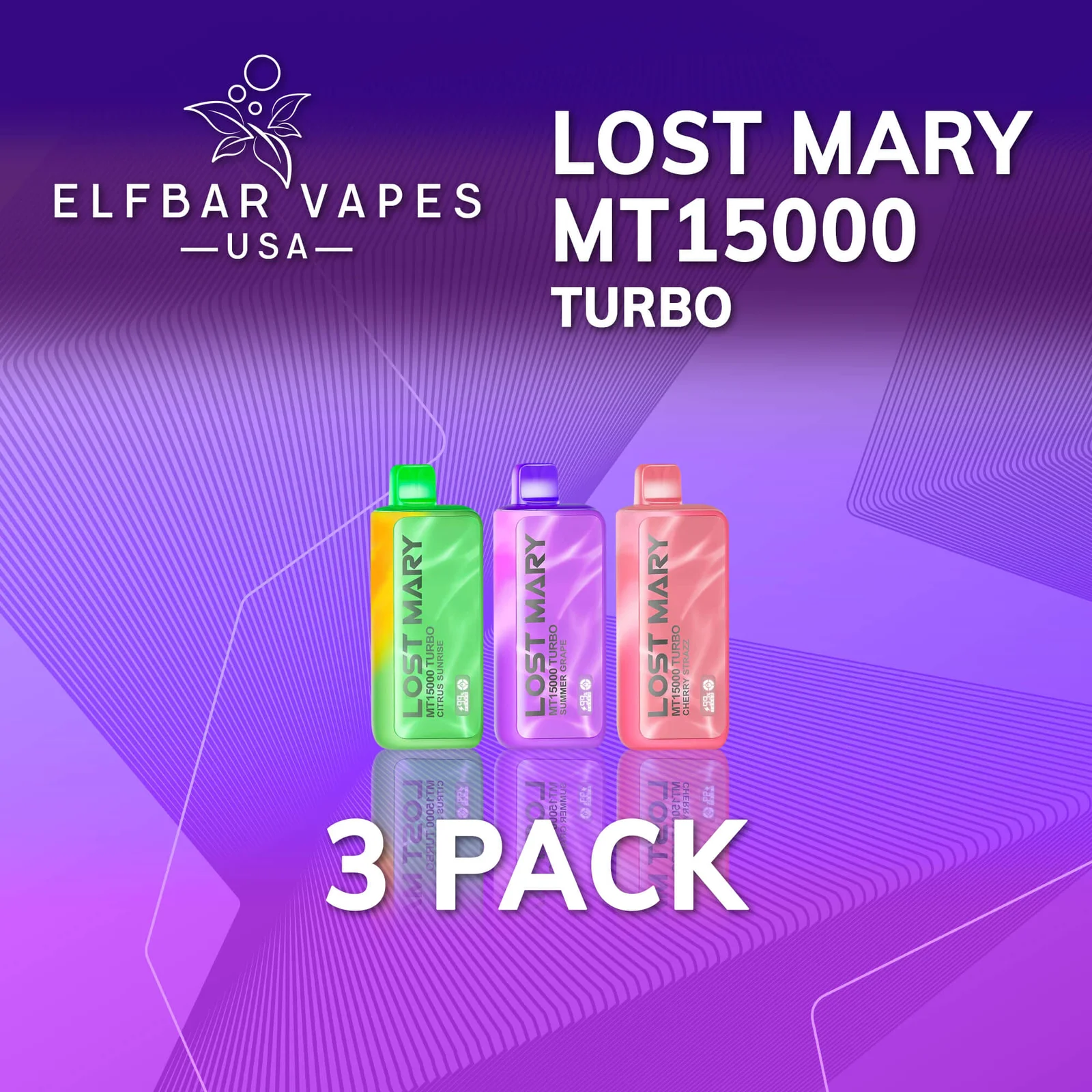 Lost Mary MT15000 Disposable Vape   3 Pack - Elf Bar Vape Shop