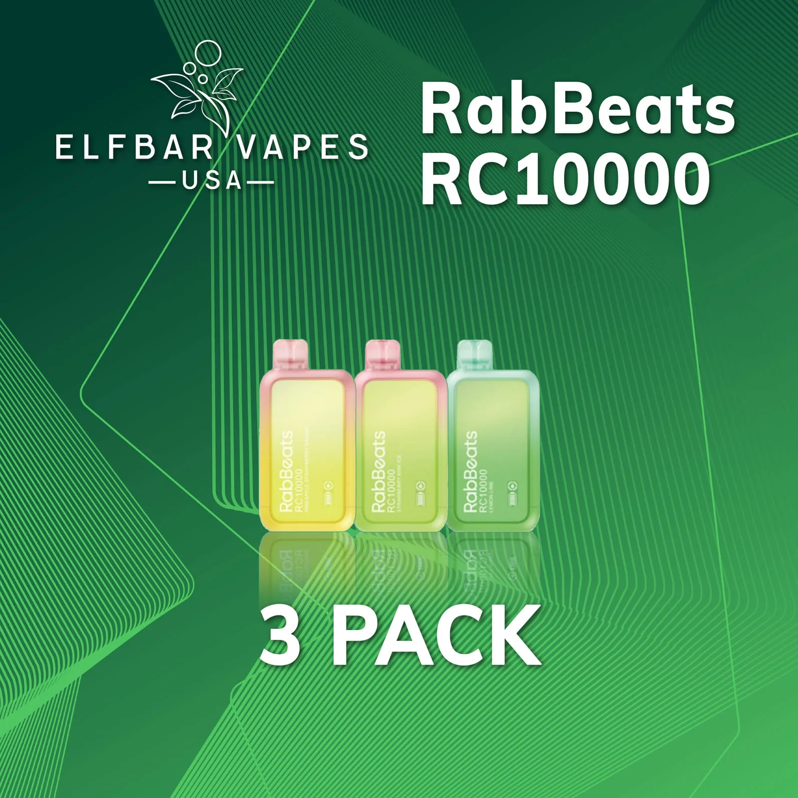 RabBeats RC10000 Disposable Vape   3 Pack - Elf Bar Vape Shop