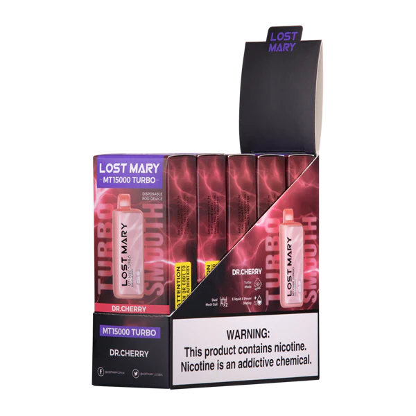 Dr. Cherry Lost Mary MT15000 Turbo - Elf Bar Vape Shop