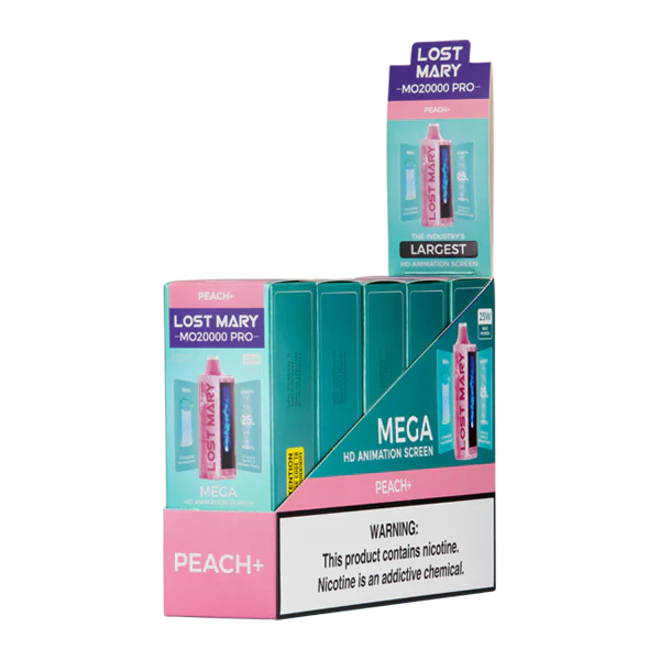 Peach+ Lost Mary MO20000 PRO - Elf Bar Vape Shop
