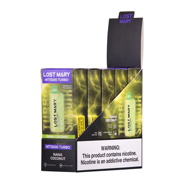 Nana Coconut Lost Mary MT15000 Turbo - Elf Bar Vape Shop