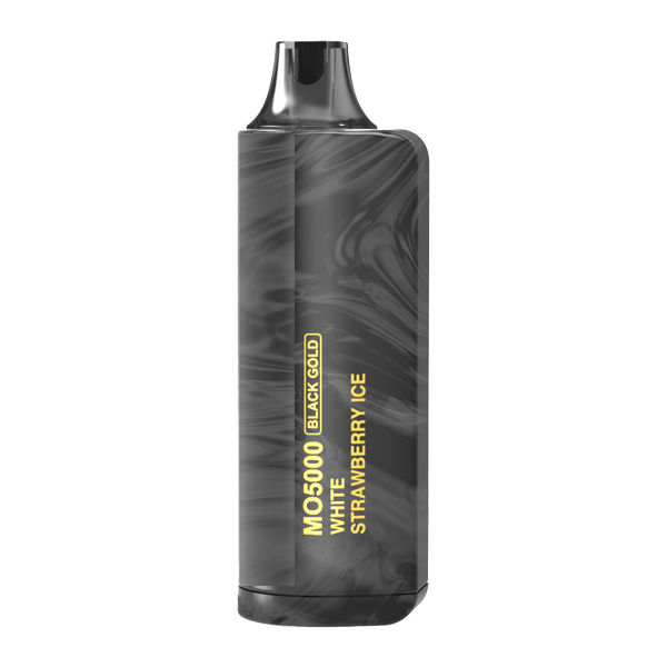 White Strawberry Ice Lost Mary MO5000 Black Gold Edition - Elf Bar Vape Shop