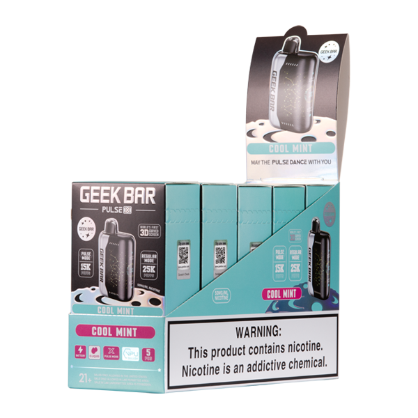 Cool Mint Geek Bar Pulse X 25K - Elf Bar Vape Shop