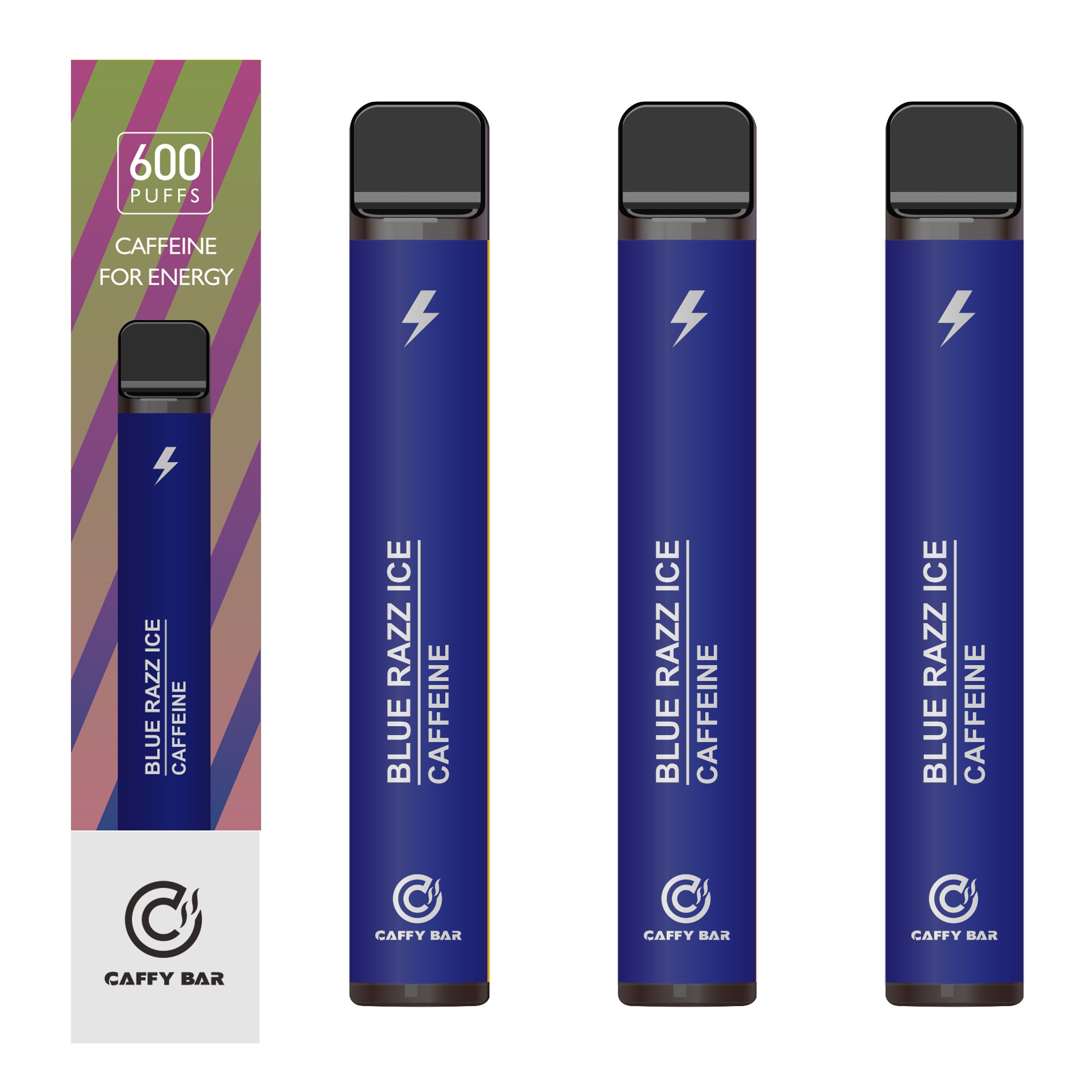 Caffy Bar Caffeine - Blue Razz Ice - CaffyBar