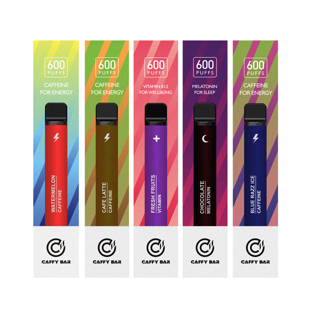 Variety Pack ( 3 Caffeine inhaler+1 melatonin +1 Vitamin B12 ) - CaffyBar