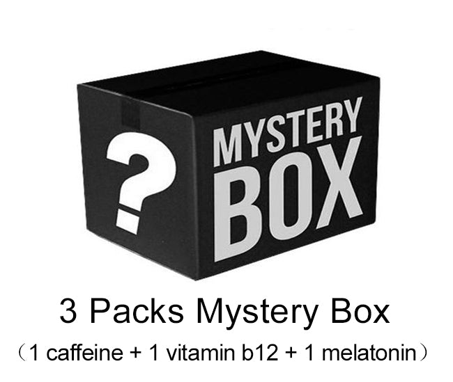 3 Packs Mystery Box ( 1 Caffeine inhaler+1 melatonin +1 Vitamin B12 ) - CaffyBar