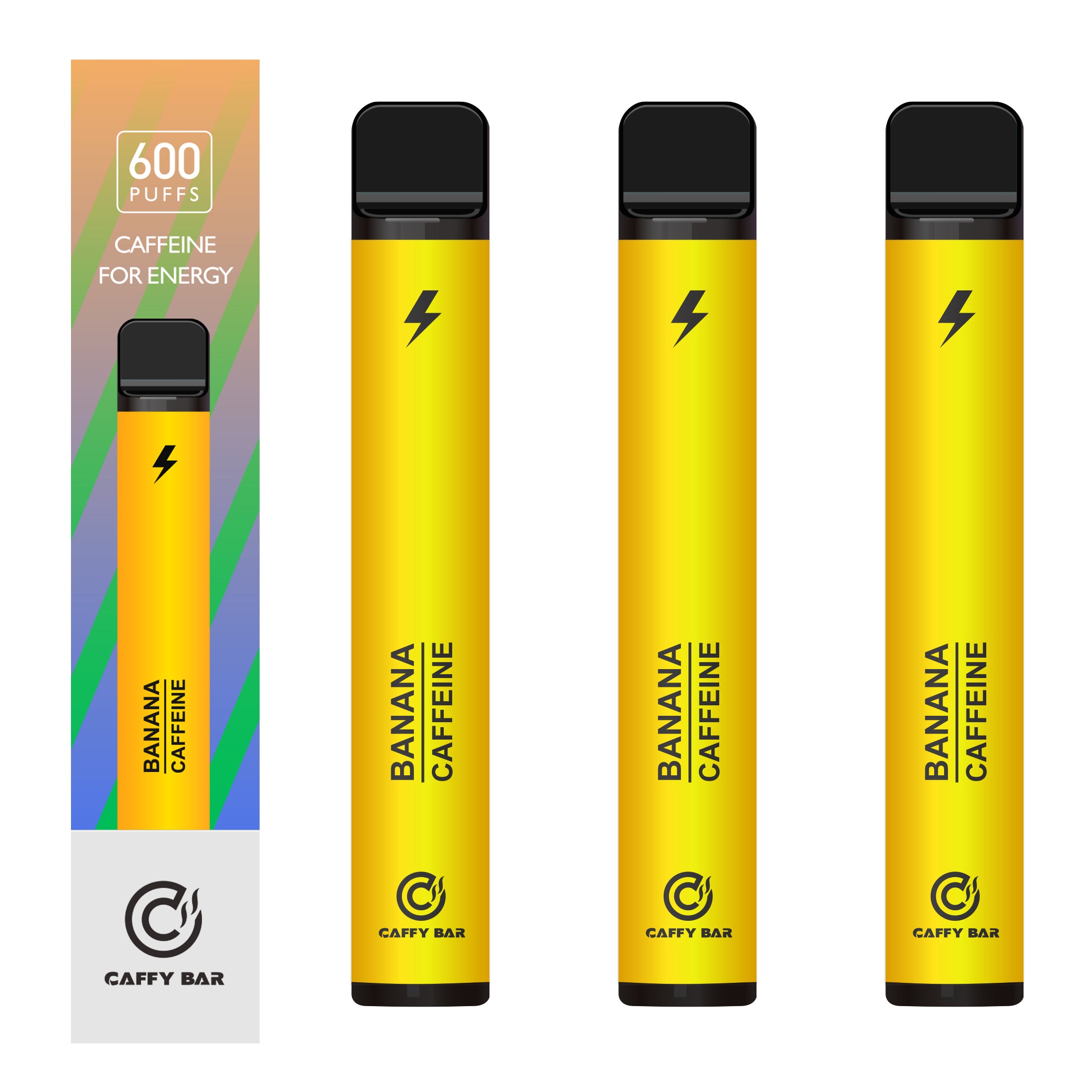 Caffy Bar Caffeine - Banana - CaffyBar