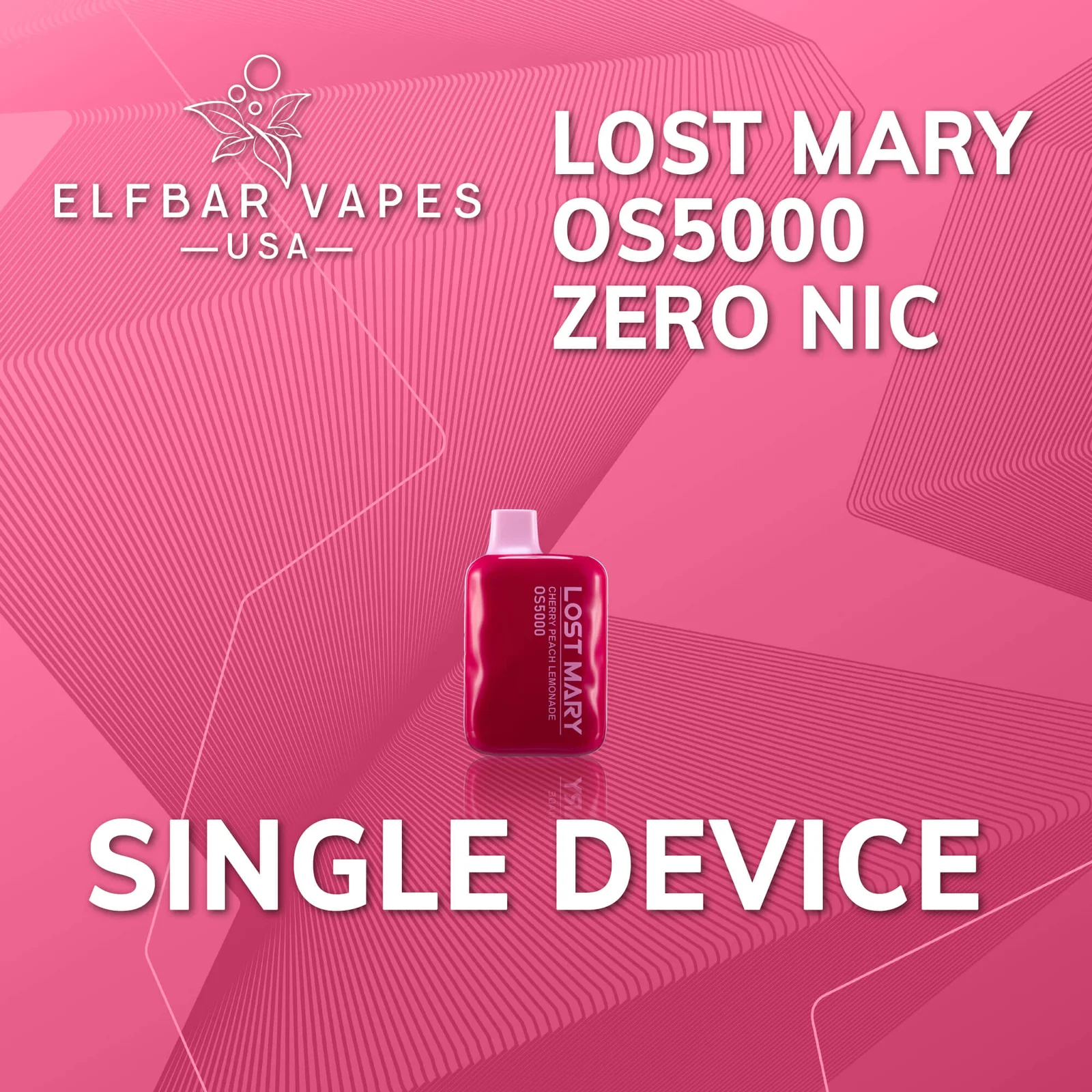 Lost Mary OS5000 Zero Nicotine Vape | Elf Bar Vapes USA