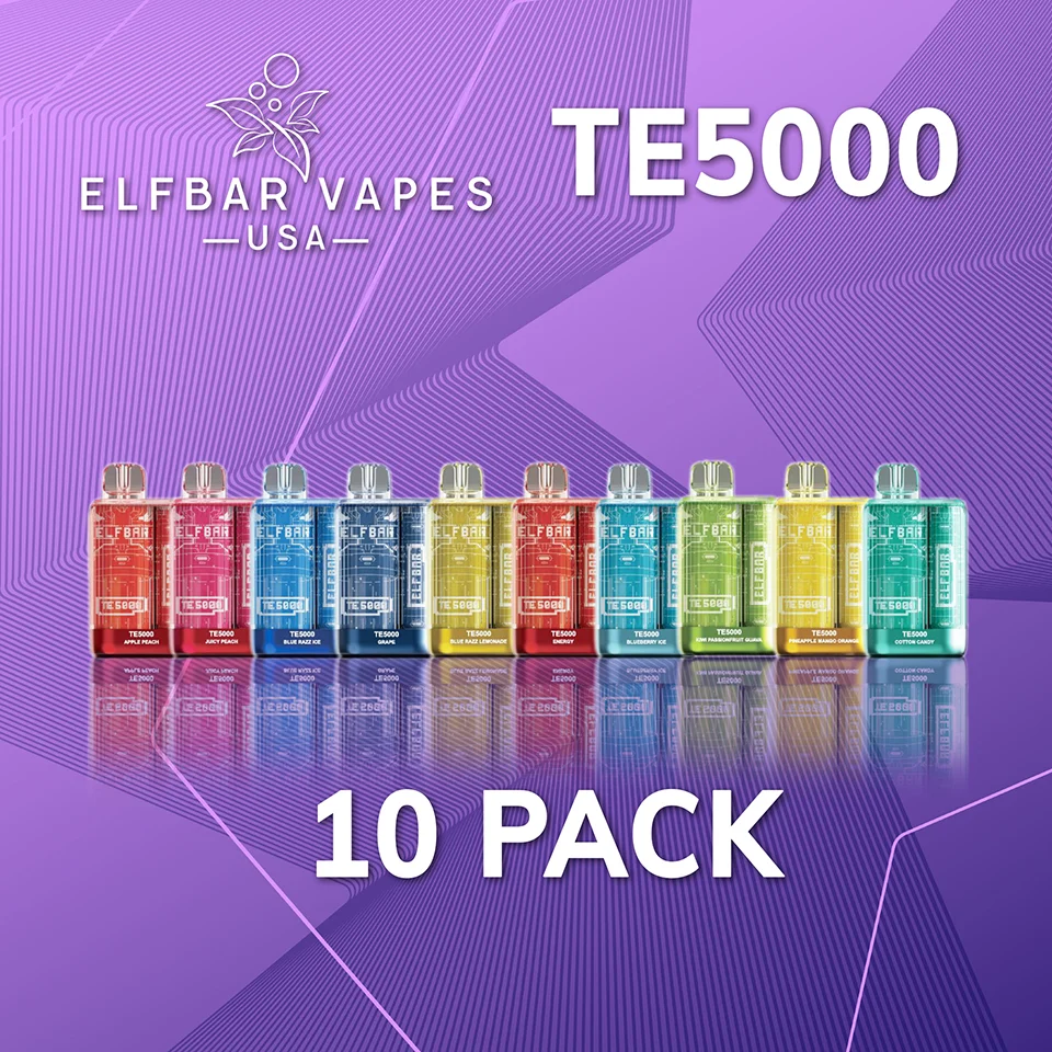 Elfbar TE5000 10 Pack | Elf Bar Vapes USA