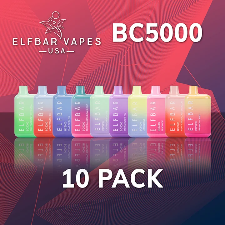 BC5000 10 Pack Bundle | Elf Bar Vapes USA