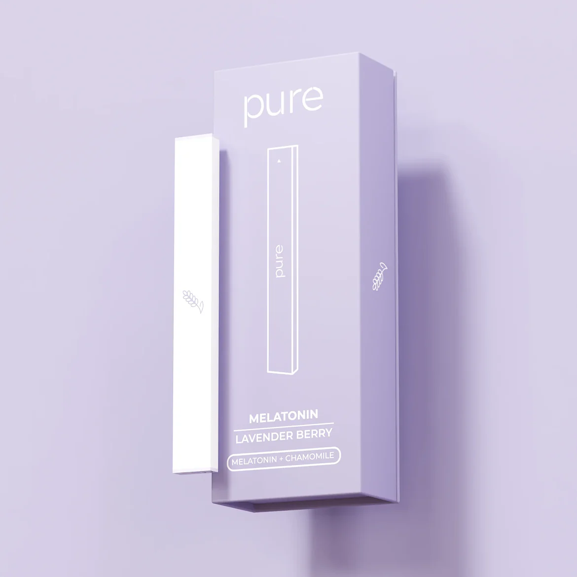 Melatonin Diffuser - Lavender Berry - 400 Puffs