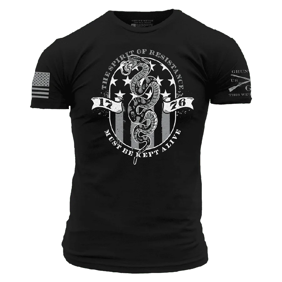 Spirit of Resistance T-Shirt - Black