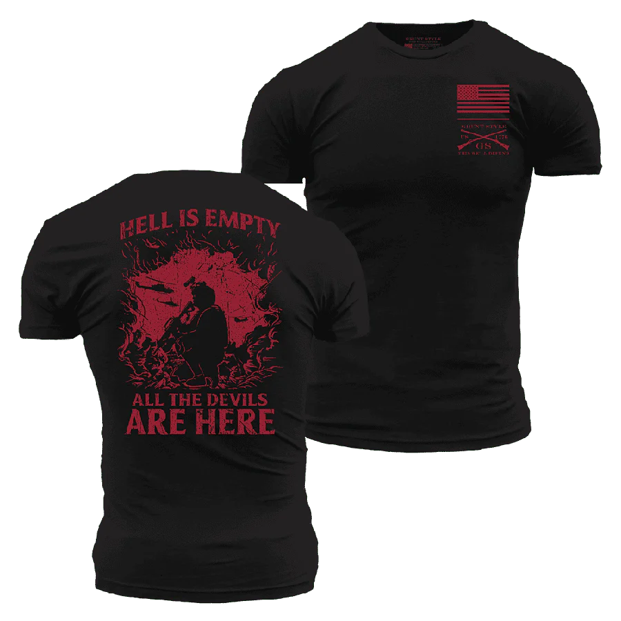 Hell Is Empty T-Shirt - Black