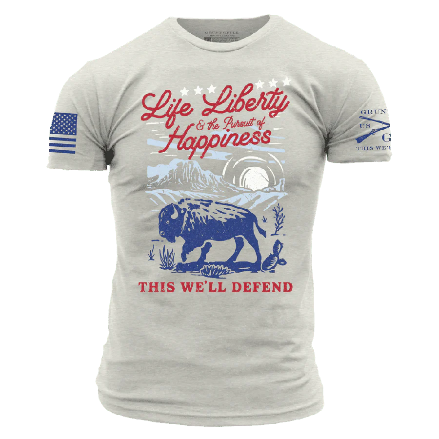 Pursuit of Happiness T-Shirt - Sand