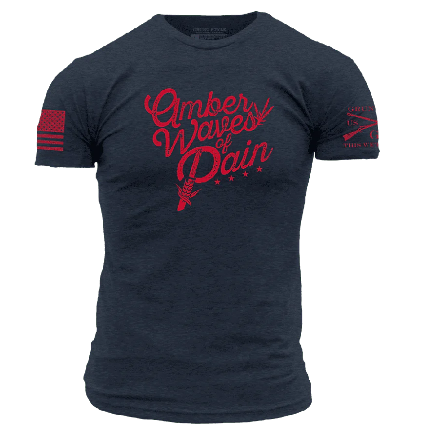 Amber Waves T-Shirt - Midnight Navy