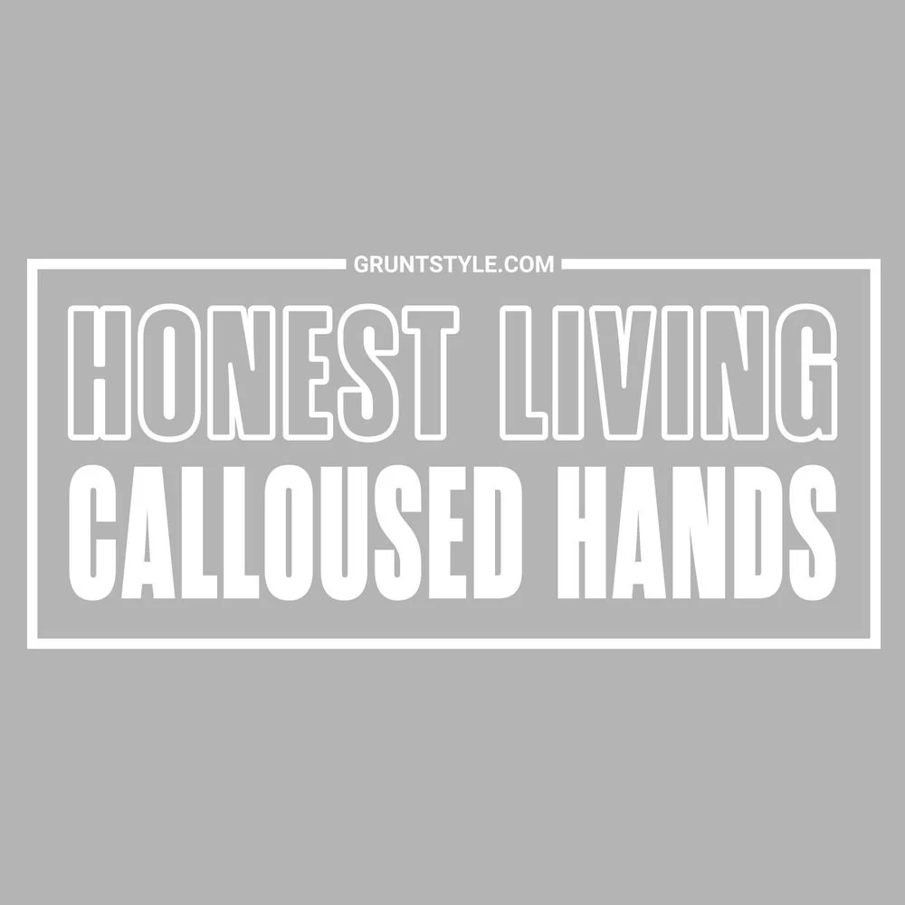 Calloused Hands Decal