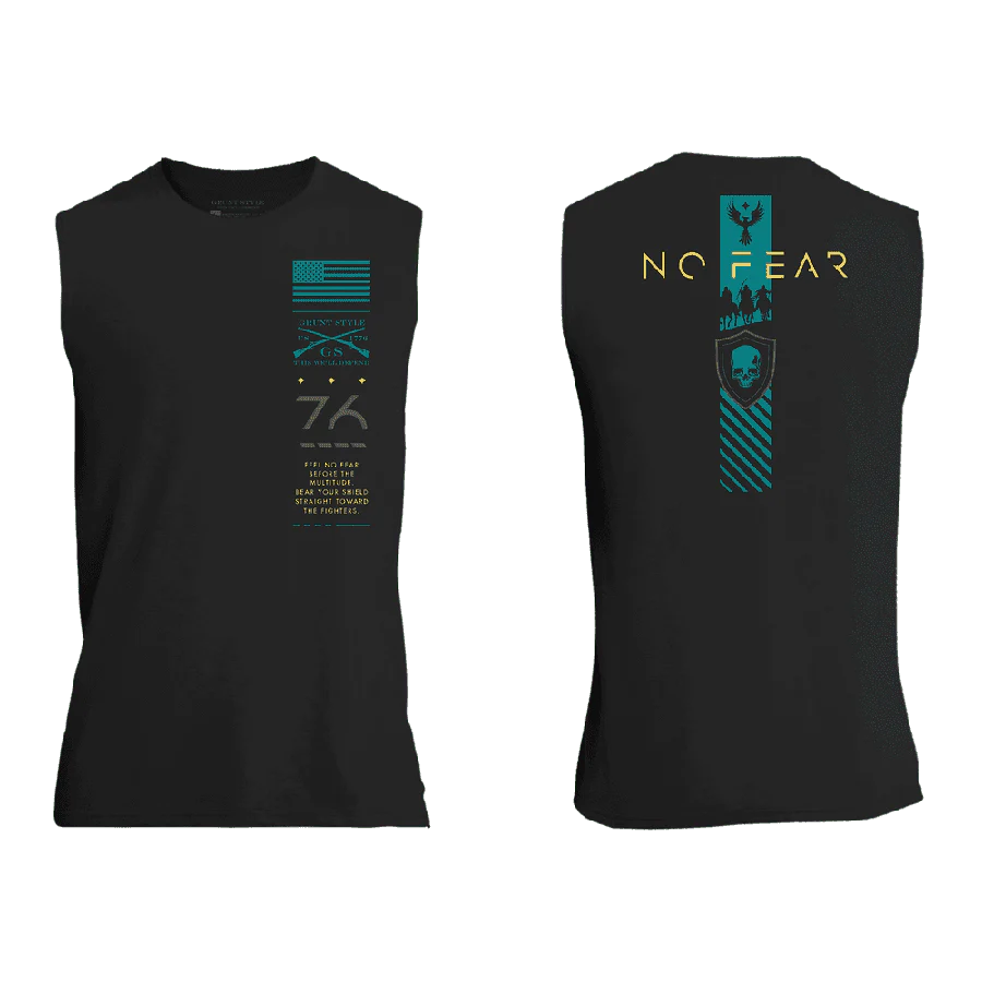 No Fear Muscle Tank - Black