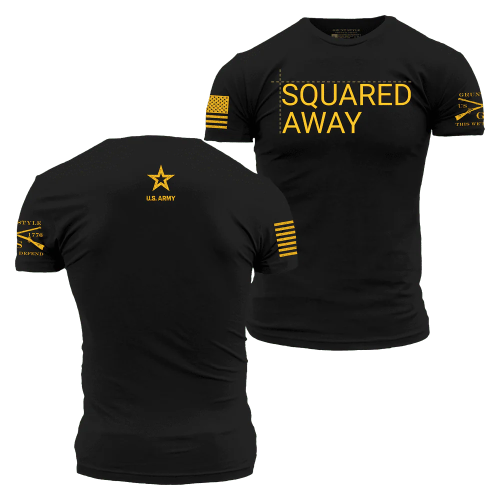 Army - Squared Away T-Shirt - Black