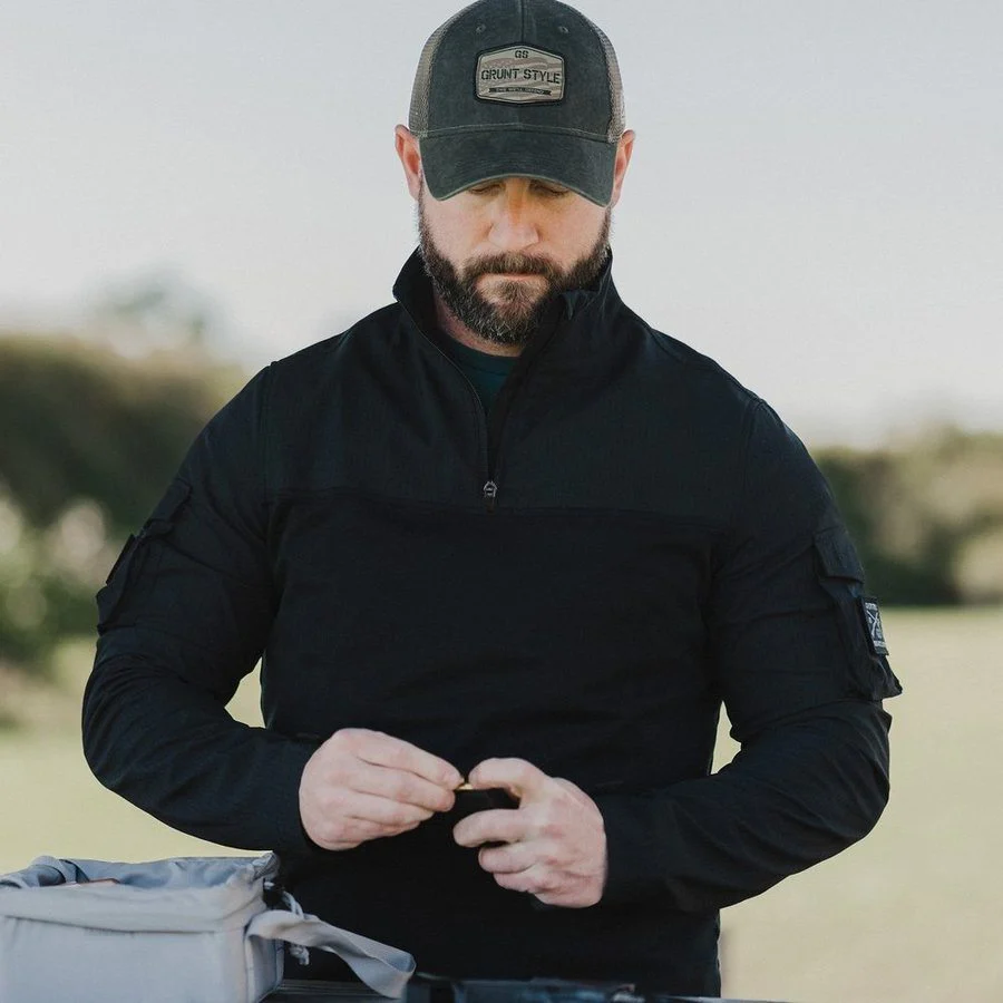 Men's Operator Shirt - Black