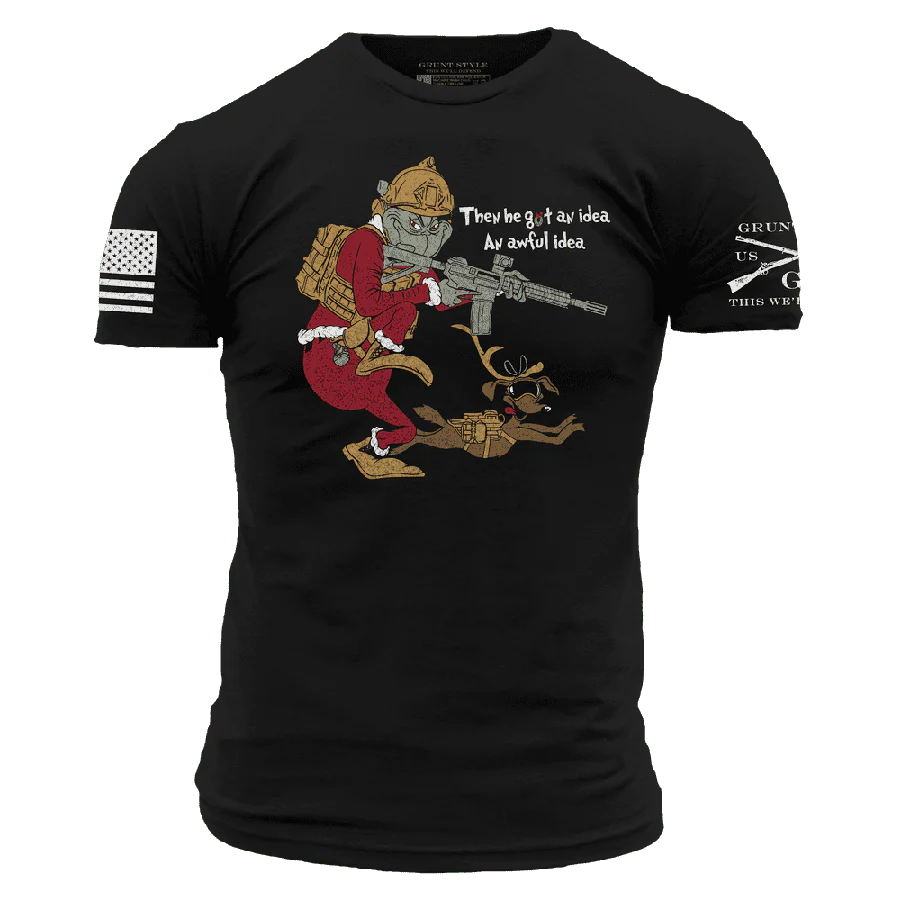 Operator Grinch T-Shirt - Black