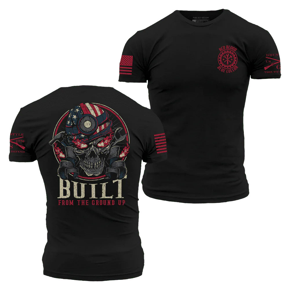 From The Ground Up T-Shirt - Black