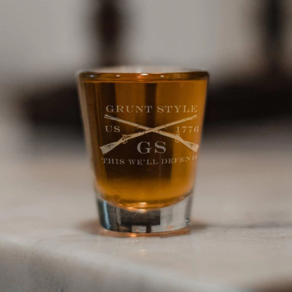 Grunt Style Shot Glass