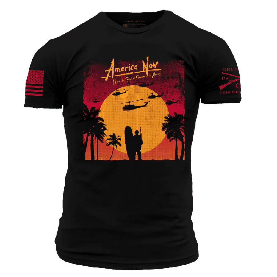 America Now T-Shirt - Black