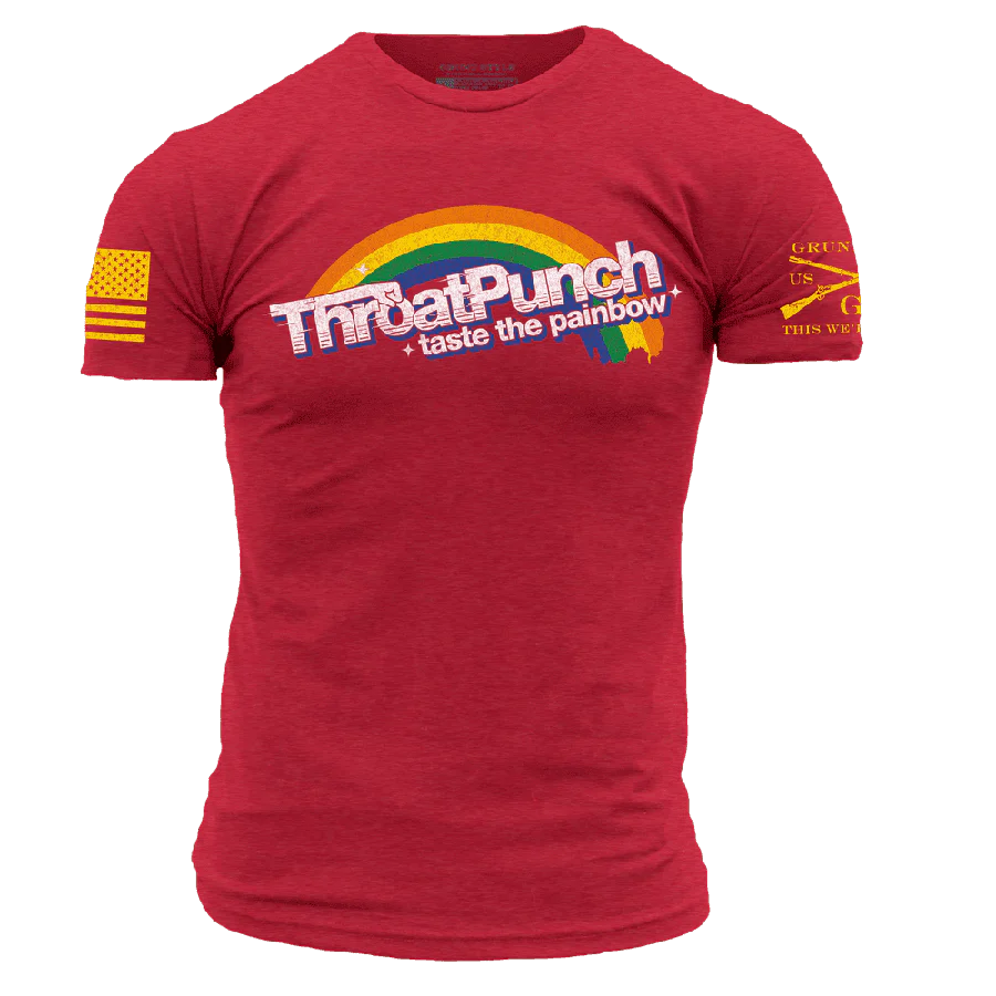 Taste The Painbow T-Shirt - Red
