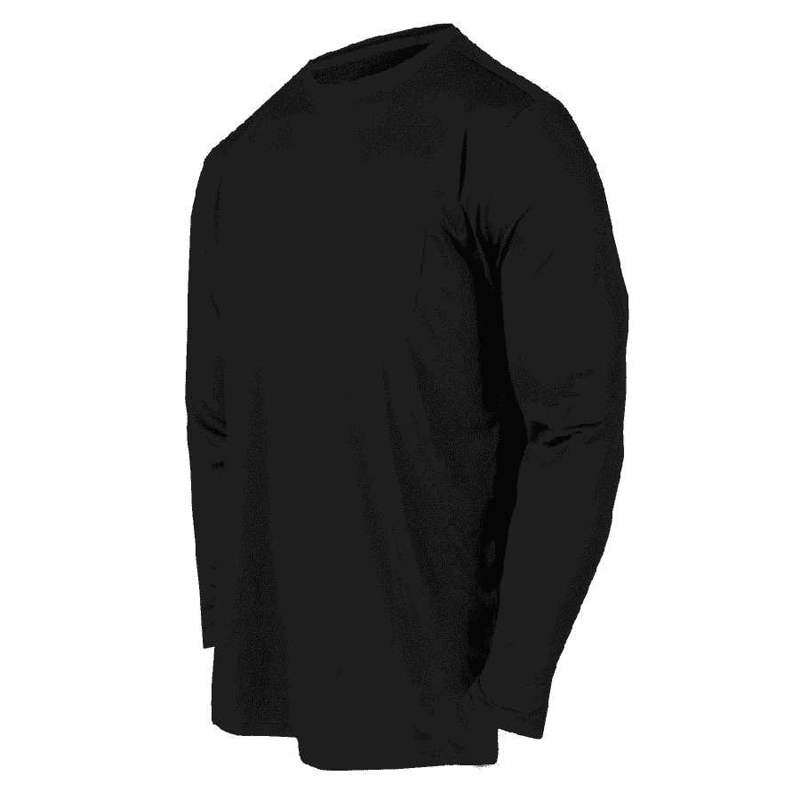 GS Long Sleeve Performance Crew - Black