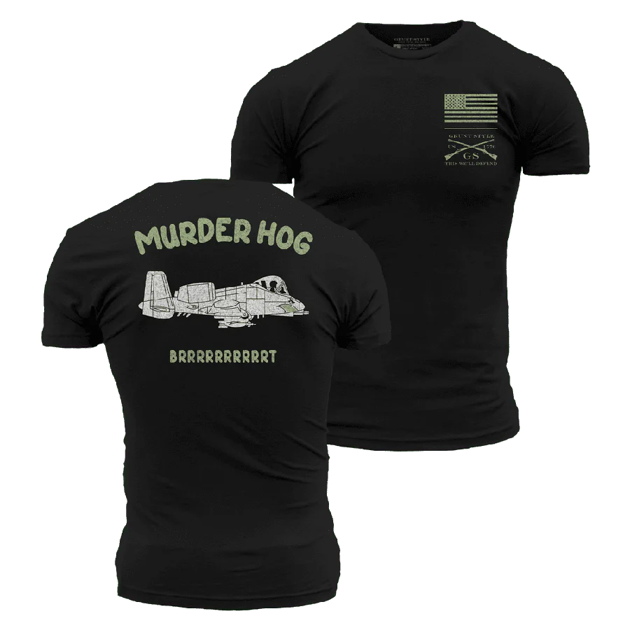 Murder Hog T-Shirt - Black