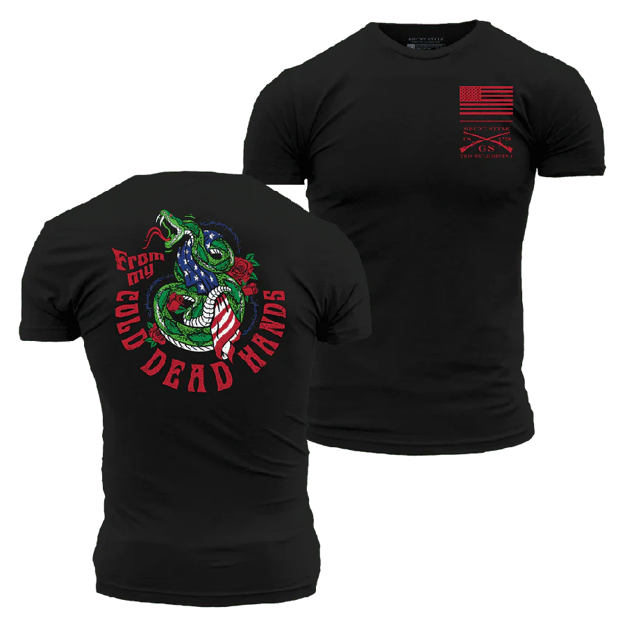 From My Cold Dead Hands T-Shirt - Black