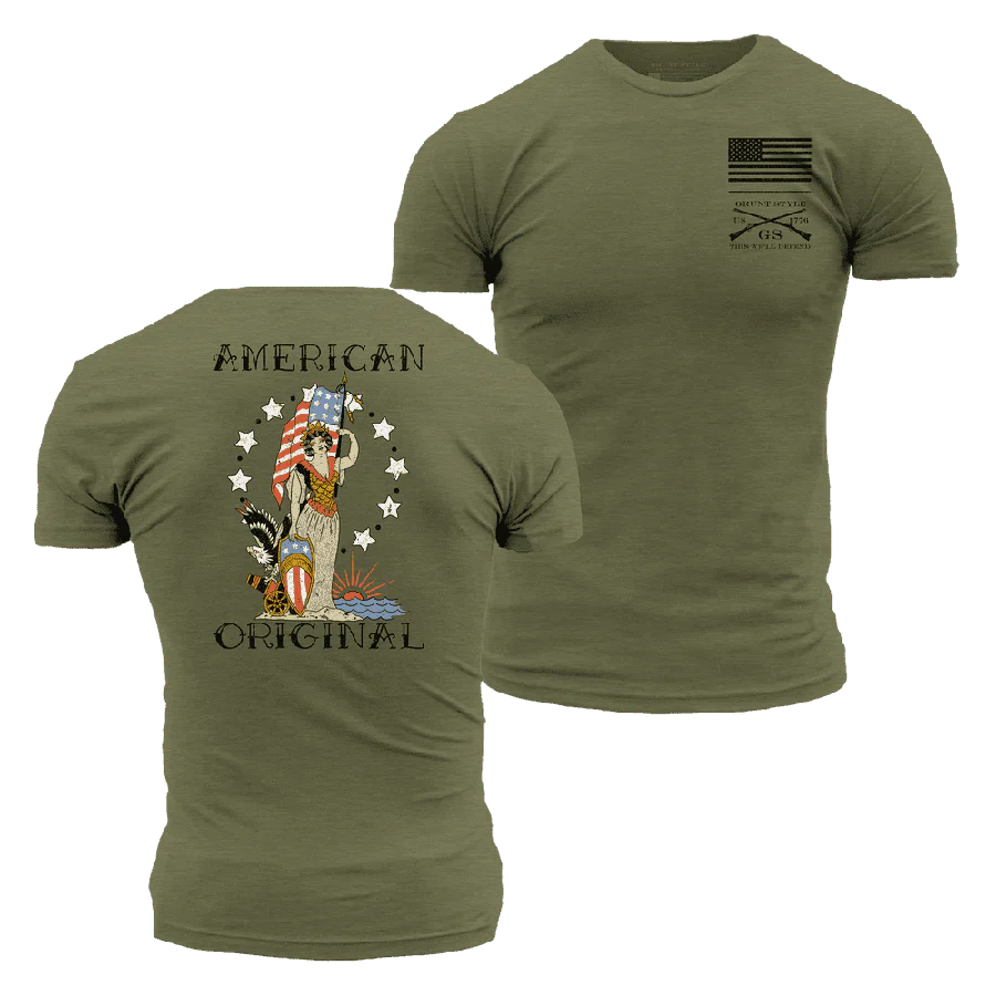 American Original T-Shirt - Military Green