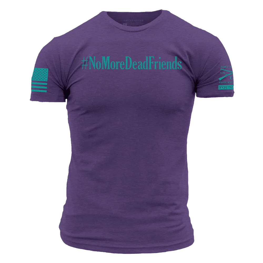 Grunt Style Foundation No More T-Shirt - Purple Rush